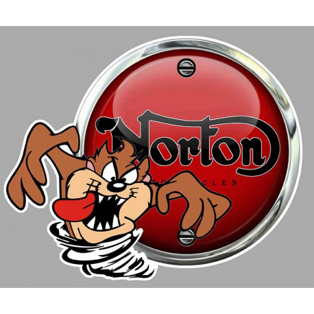 NORTON TAZ Left Sticker