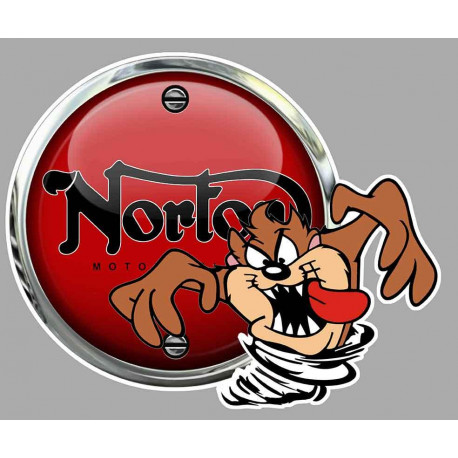 NORTON right  TAZ Sticker