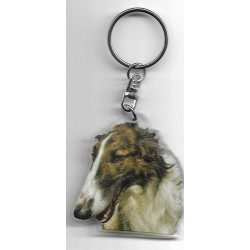 BARZOÏ DOG / Key Fobs