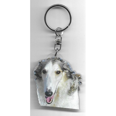 BARZOÏ DOG / Key Fobs