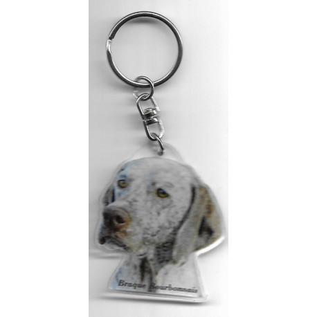 BOURBONNAIS  WIREHAIRED POINTER Dog / Key Fobs