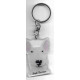 BULL TERRIER DOG / Key Fobs