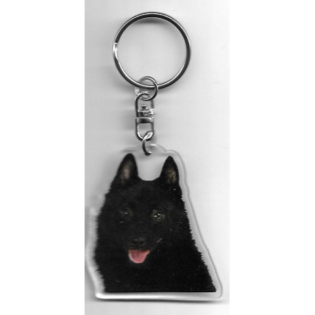 SCHIPPERKE DOG / Key Fobs