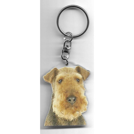 WELSH TERRIER CHIEN porte clés