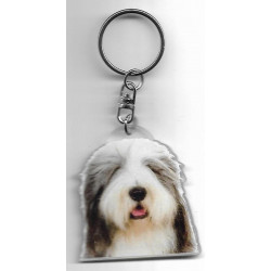 BEARDED COLLIE  DOG / Key Fobs