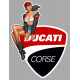 DUCATI  Pin Up  left Sticker