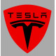 TESLA  Sticker vinyle laminé