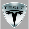 TESLA  Sticker vinyle laminé