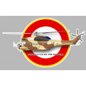 Sud Aviation SA 330 BA PUMA COPTER Sticker vinyle laminé