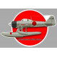 MITSUBISHI A6M ZERO vinyl decal