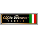 ALFA ROMEO RACING droit Sticker vinyle laminé