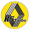 R 5 Turbo  Sticker vinyle laminé