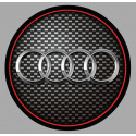 AUDI Sticker vinyle laminé