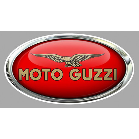 MOTO GUZZI LEFT  laminated decal