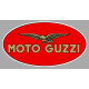 MOTO GUZZI  Sticker vinyle laminé gauche