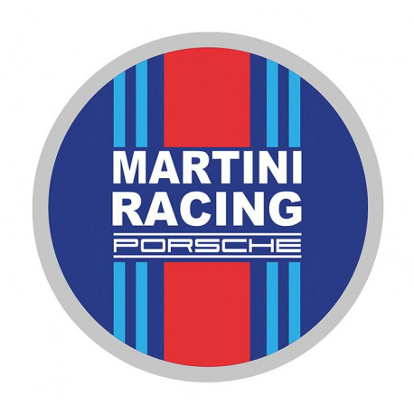 PORSCHE MARTINI Sticker vinyle laminé