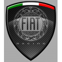 FIAT RACING   Sticker vinyle laminé