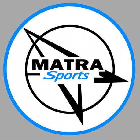 MATRA SPORT  laminated decal