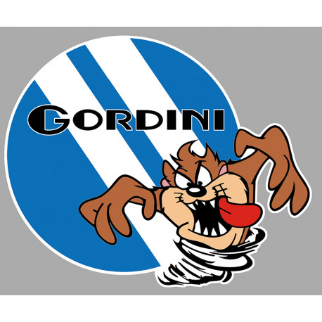 GORDINI TAZ droit Sticker vinyle laminé