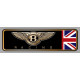 BENTLEY RACING right laminated decal