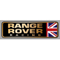 RANGE ROVER RACING right laminated decal