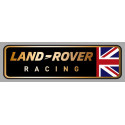 LAND ROVER RACING right laminated decal