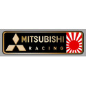 MITSUBISHI RACING right laminated decal