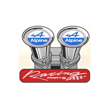 ALPINERACING  laminated decal