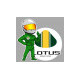 LOTUS PILOT  RACING left laminated decal