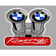 BMW RACING  laminated decal