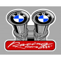 BMW RACING Parts  laminated decal