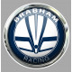 BRABHAM RACING TEAM right   laminated decal