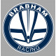 BRABHAM RACING TEAM   laminated decal