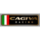 CAGIVA RACING Sticker gauche vinyle laminé