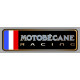 MOTOBECANE RACING Sticker gauche vinyle laminé