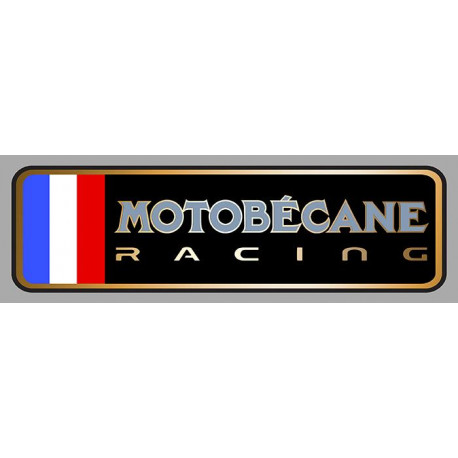 MOTOBECANE RACING Sticker gauche vinyle laminé