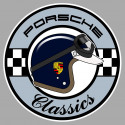 PORSCHE CLASSICS  laminated decal