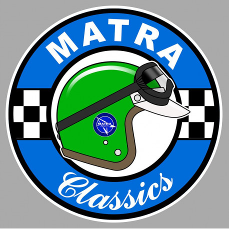 MATRA CLASSICS  laminated decal