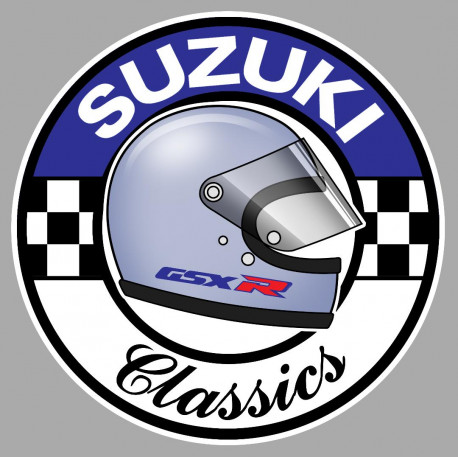 SUZUKI GSX-R CLASSICS  laminated decal