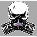 MARCOS  Piston-Skull laminated decal