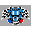 GORDINI Skull-Flags laminated decal