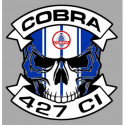 COBRA  Skull laminated decal