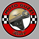 MOTO GUZZI Rider laminated decal