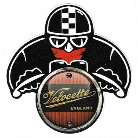 VELOCETTE  Sticker UV  120mm 