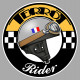 TERROT Rider laminated decal