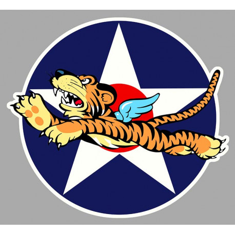 FLYING TIGER  Laminated decal