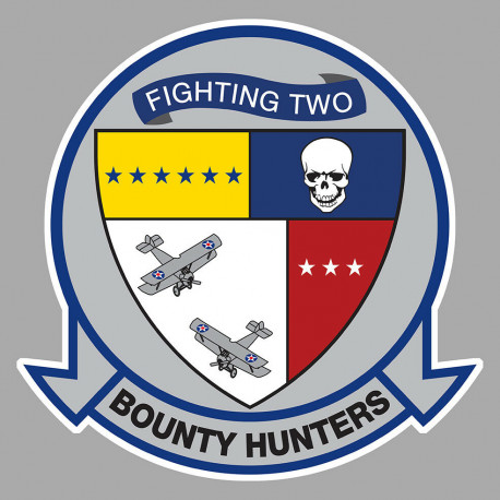 BOUNTY HUNTERS SQUADRON  Sticker vinyle laminé