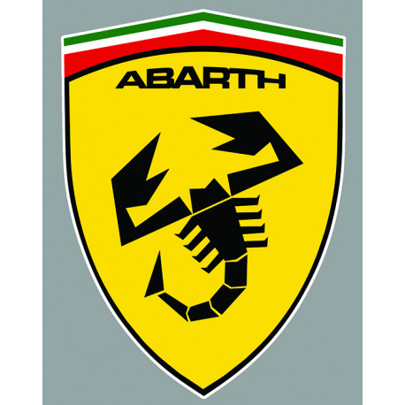 ABARTH  Sticker vinyle laminé