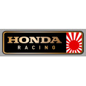 HONDA RACING right laminated decal