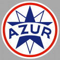 AZUR Sticker vinyle laminé